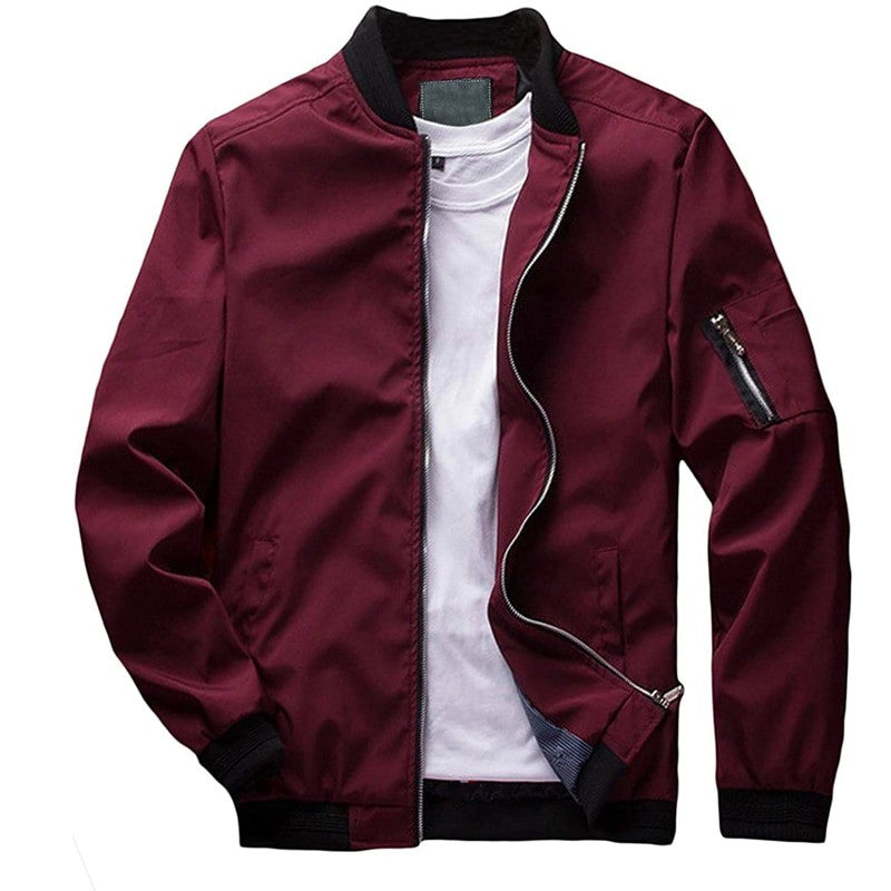 Wine Red Satin Bomber Jacket | Womens | X-Small (Available in S, M, L, XL) | Lulus